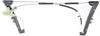COOPER 05-08 FRONT WINDOW REGULATOR RH, Power, w/o Motor, (Convertible 05-08)/(Hatchback 06-06)