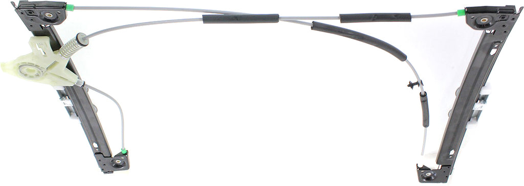 COOPER 05-08 FRONT WINDOW REGULATOR RH, Power, w/o Motor, (Convertible 05-08)/(Hatchback 06-06)