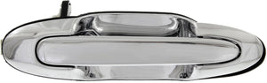 MPV 00-06 REAR EXTERIOR DOOR HANDLE LH, All Chrome