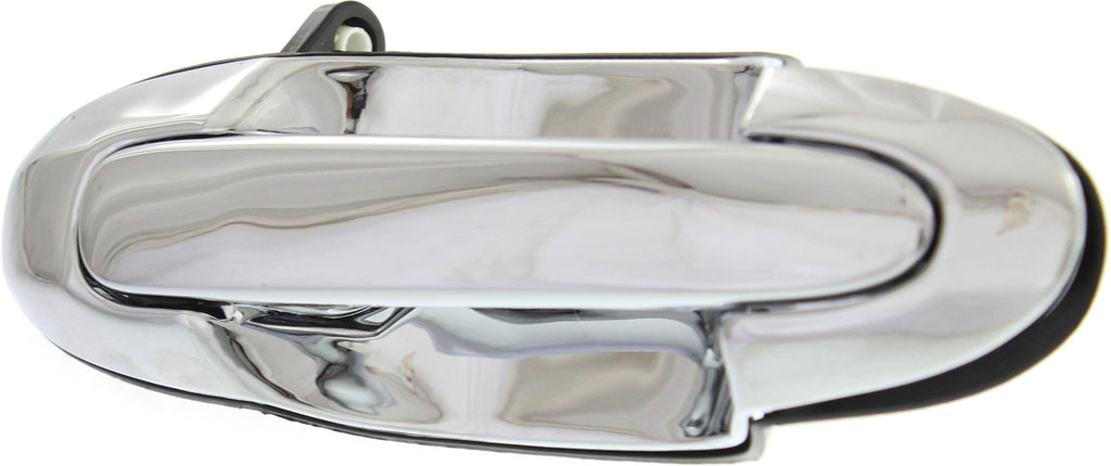 MPV 00-06 REAR EXTERIOR DOOR HANDLE LH, All Chrome