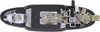 MPV 00-06 REAR EXTERIOR DOOR HANDLE LH, All Chrome