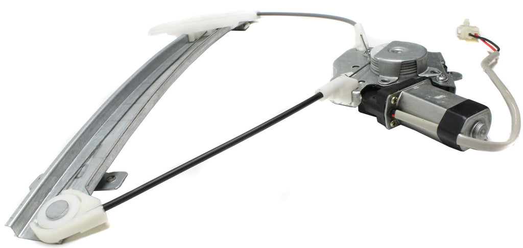 MIRAGE 97-01 REAR WINDOW REGULATOR LH, Power, w/ Motor, Sedan