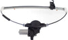 MAZDA 3 10-13 REAR WINDOW REGULATOR LH, Power, w/ Motor, 2 Pins, Sedan/Hatchback