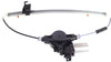 MAZDA 6 09-13 REAR WINDOW REGULATOR RH, Carrier Module Assembly, Power, w/ Motor, 2 Pins