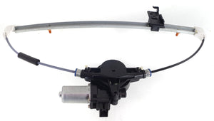 MAZDA 6 09-13 REAR WINDOW REGULATOR LH, Carrier Module Assembly, Power, w/ Motor, 2 Pins