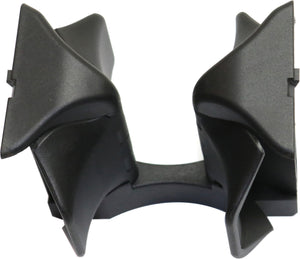 C-CLASS 08-14 CUP HOLDER INSERT, Front, Black, Plastic, Slide-In attachment style
