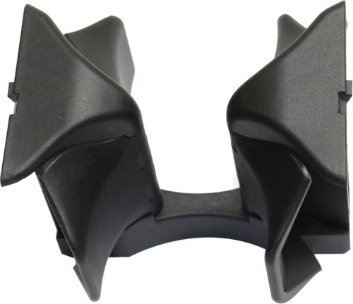 C-CLASS 08-14 CUP HOLDER INSERT, Front, Black, Plastic, Slide-In attachment style
