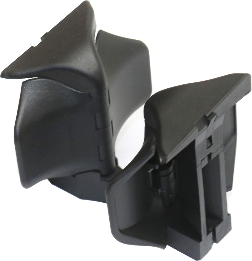 C-CLASS 08-14 CUP HOLDER INSERT, Front, Black, Plastic, Slide-In attachment style