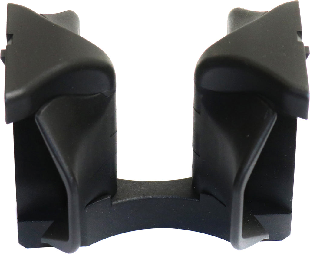 C-CLASS 08-14 CUP HOLDER INSERT, Front, Black, Plastic, Slide-In attachment style