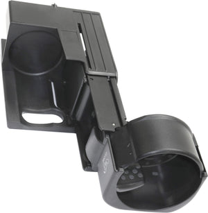E-CLASS 03-09 / CL-CLASS 06-11 CUP HOLDER, Front, Black, Plastic, Press-In attachment Style