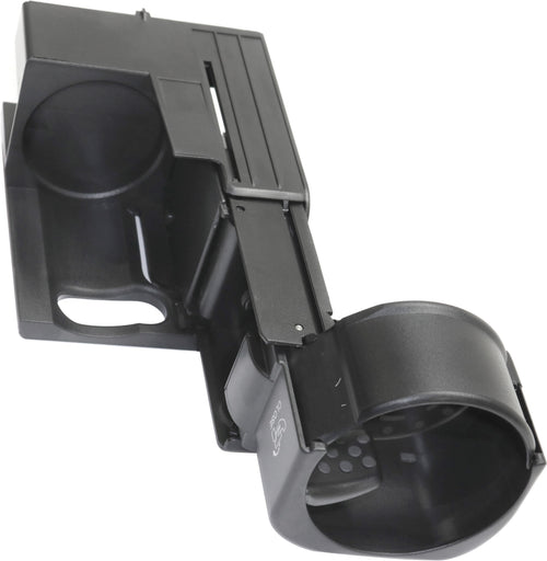 E-CLASS 03-09 / CL-CLASS 06-11 CUP HOLDER, Front, Black, Plastic, Press-In attachment Style