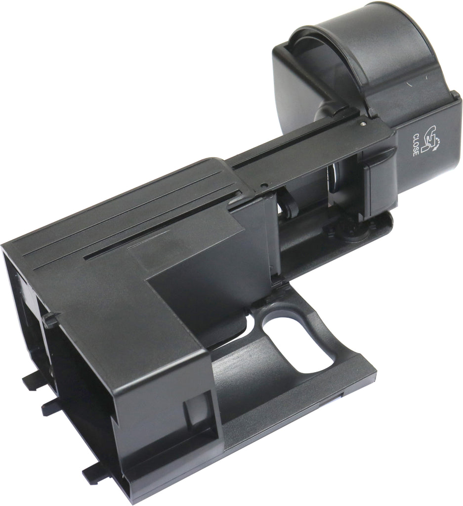 E-CLASS 03-09 / CL-CLASS 06-11 CUP HOLDER, Front, Black, Plastic, Press-In attachment Style