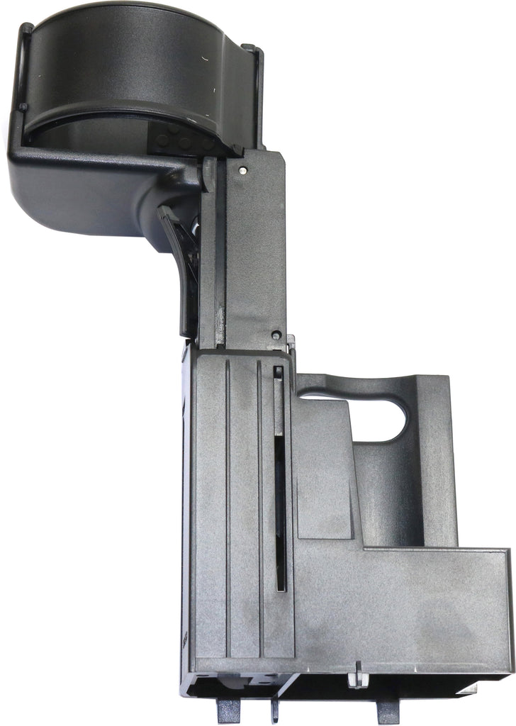 E-CLASS 03-09 / CL-CLASS 06-11 CUP HOLDER, Front, Black, Plastic, Press-In attachment Style