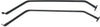 MAZDA 626 98-02 FUEL TANK STRAP, Set of 2