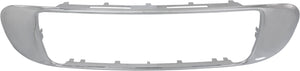 COOPER COUNTRYMAN 11-16 REAR LICENSE GARNISH, Plate Frame, Chrome, Base Model