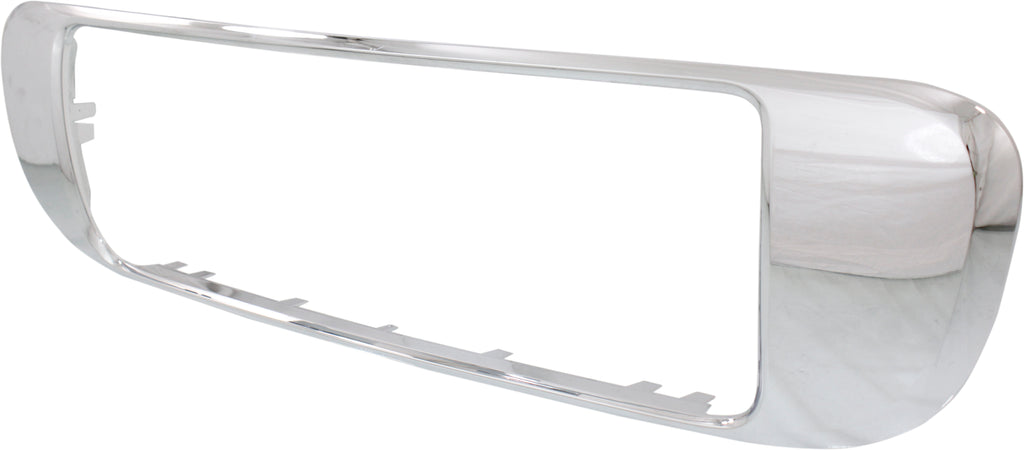 COOPER COUNTRYMAN 11-16 REAR LICENSE GARNISH, Plate Frame, Chrome, Base Model