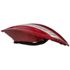 C-CLASS 08-11 TAIL LAMP RH, Assembly, w/ LED Turn Signal, w/ Curve Lighting, USA Type