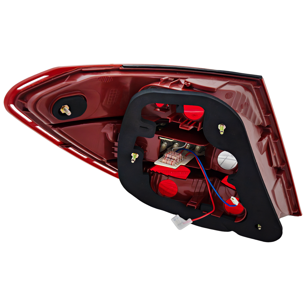 C-CLASS 08-11 TAIL LAMP RH, Assembly, w/ LED Turn Signal, w/ Curve Lighting, USA Type