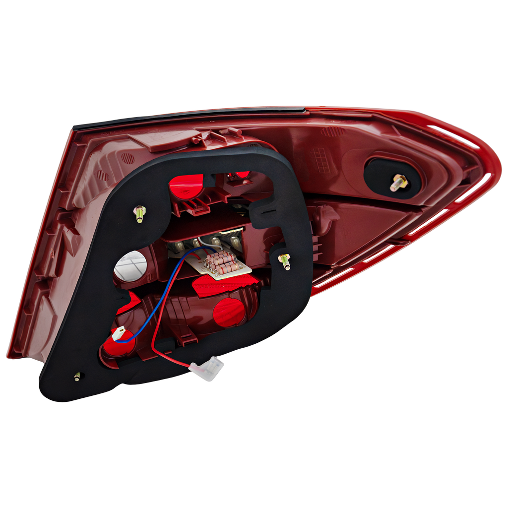 C-CLASS 08-11 TAIL LAMP LH, Assembly, w/ LED Turn Signal, w/ Curve Lighting, USA Type