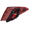C-CLASS 08-11 TAIL LAMP LH, Assembly, w/ LED Turn Signal, w/ Curve Lighting, USA Type