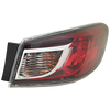 MAZDA 3 10-13 TAIL LAMP RH, Outer, Assembly, Halogen/Standard Type, Sedan - CAPA