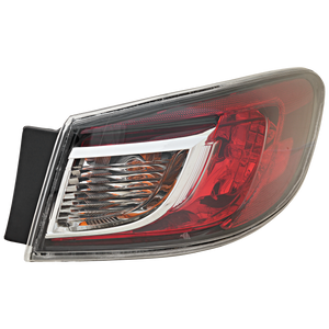 MAZDA 3 10-13 TAIL LAMP RH, Outer, Assembly, Halogen/Standard Type, Sedan - CAPA