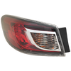 MAZDA 3 10-13 TAIL LAMP LH, Outer, Assembly, Halogen/Standard Type, Sedan - CAPA