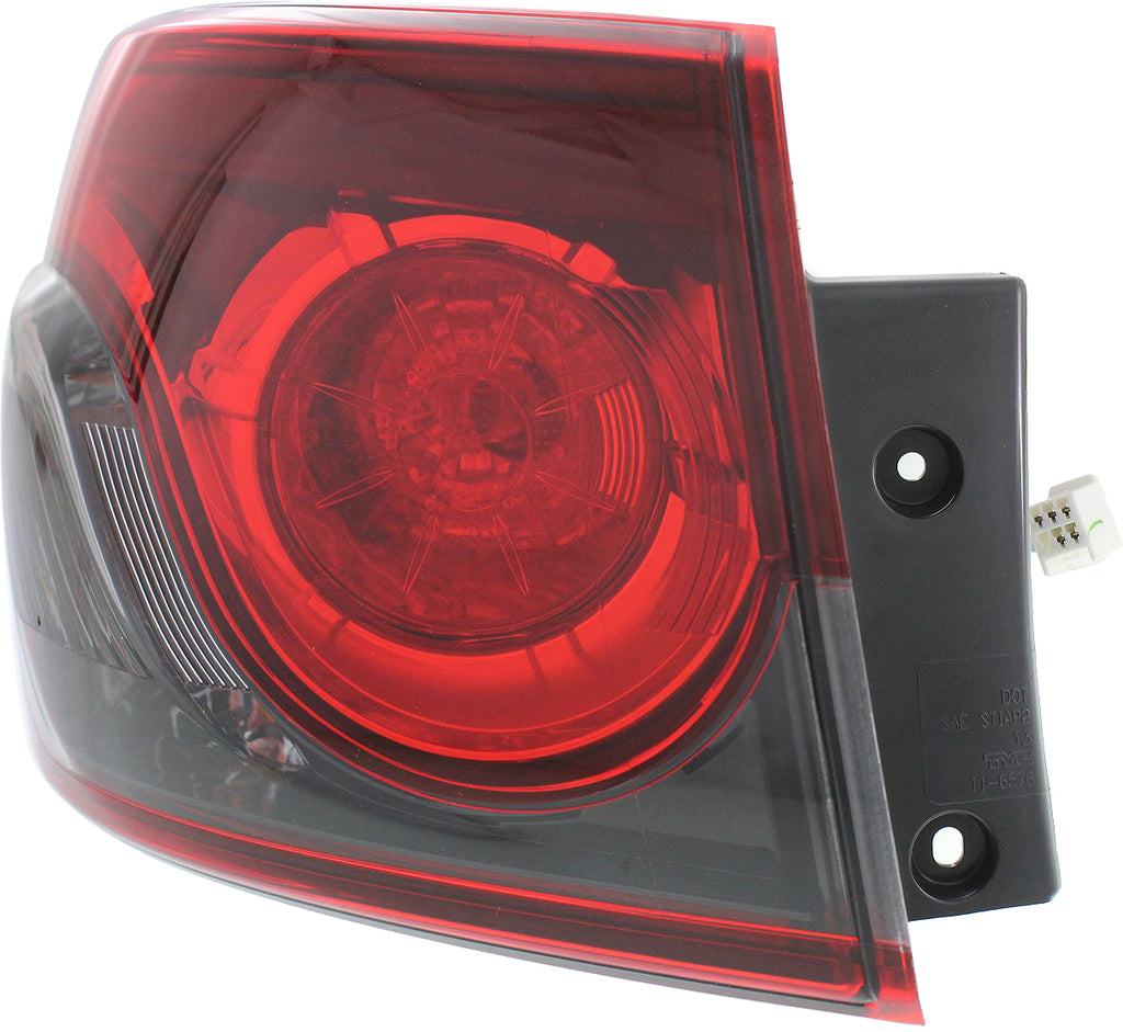CX-9 13-15 TAIL LAMP LH, Outer, Assembly