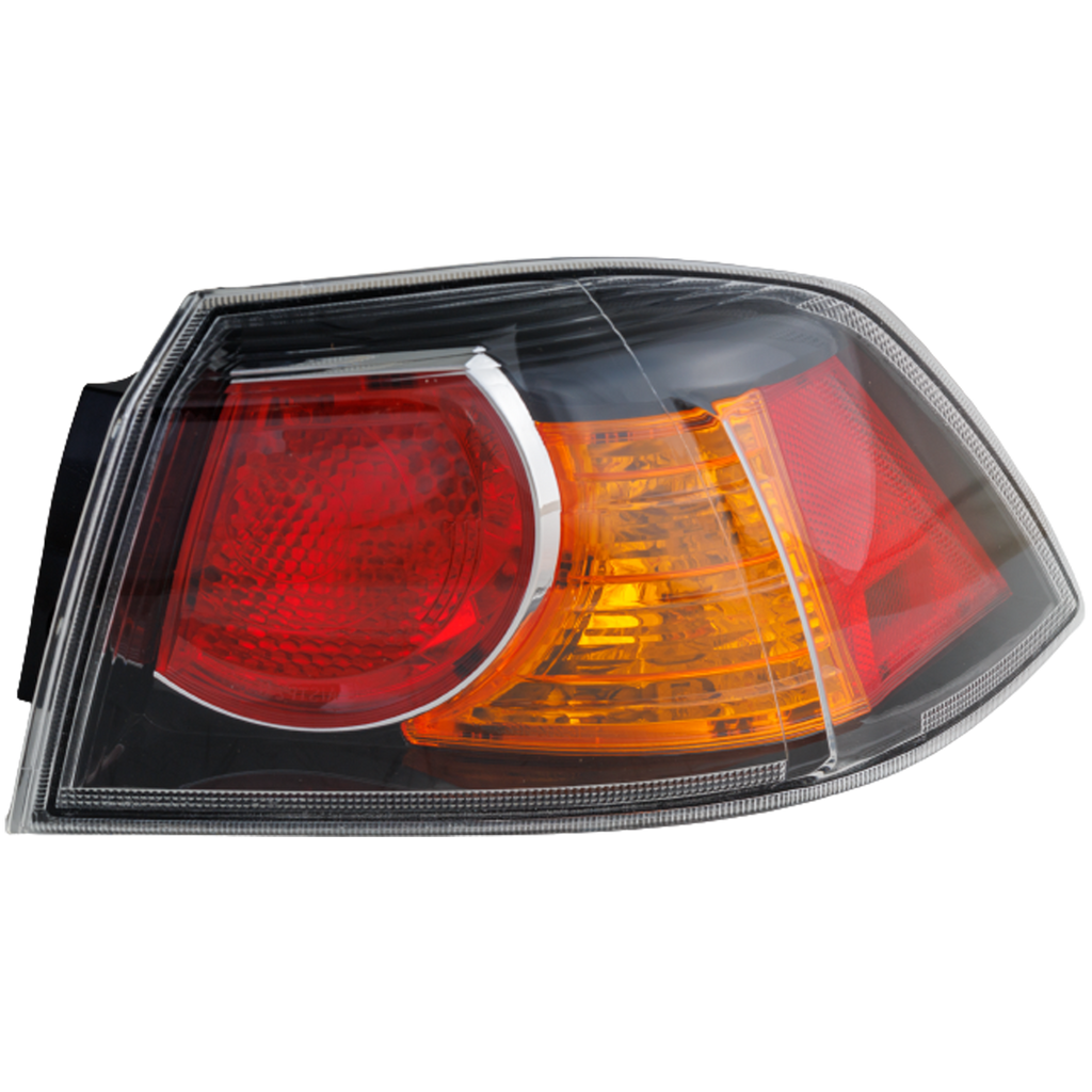 LANCER 09-17 TAIL LAMP RH, Outer, Assembly, (09-09, w/ Turbo), (Exc. Sportback Models) - CAPA