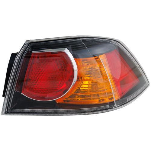 LANCER 09-17 TAIL LAMP RH, Outer, Assembly, (09-09, w/ Turbo), (Exc. Sportback Models) - CAPA