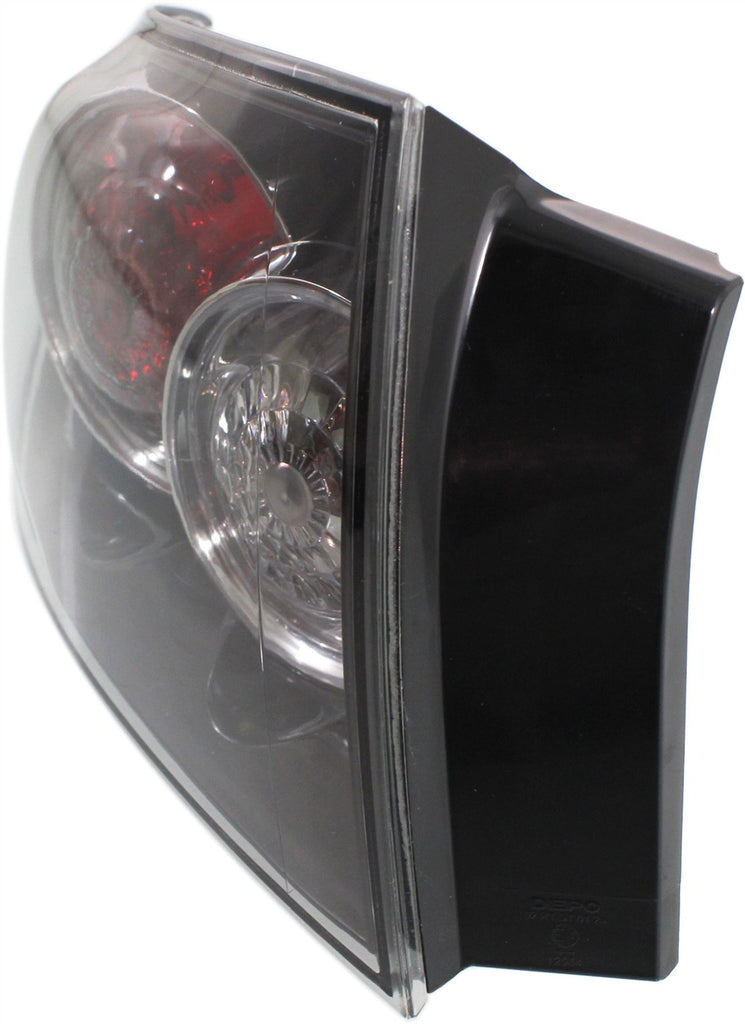 MAZDA 3 07-09 TAIL LAMP LH, Lens and Housing, Halogen/Standard Type, Sedan