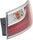 CX9 10-12 TAIL LAMP RH, Outer, Assembly - CAPA