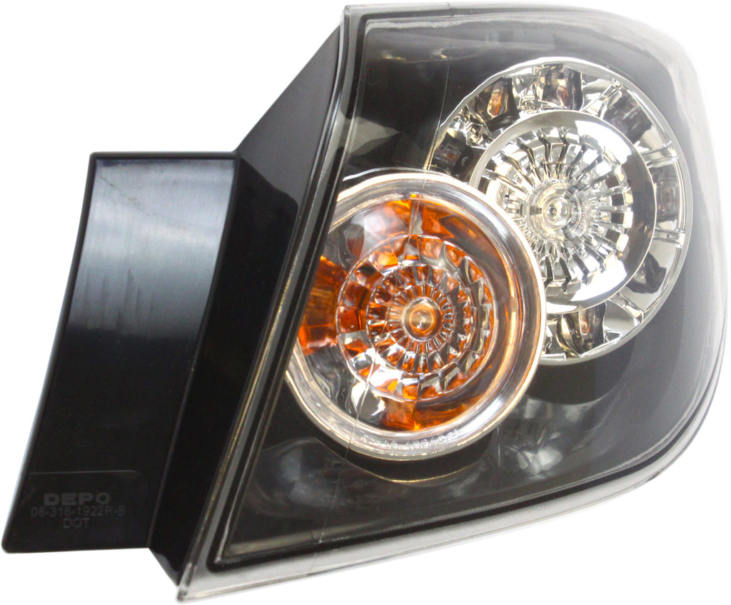 MAZDA 3 05-09 TAIL LAMP RH, Outer, Assembly, LED Type, Hatchback