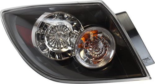 MAZDA 3 05-09 TAIL LAMP LH, Outer, Assembly, LED Type, Hatchback
