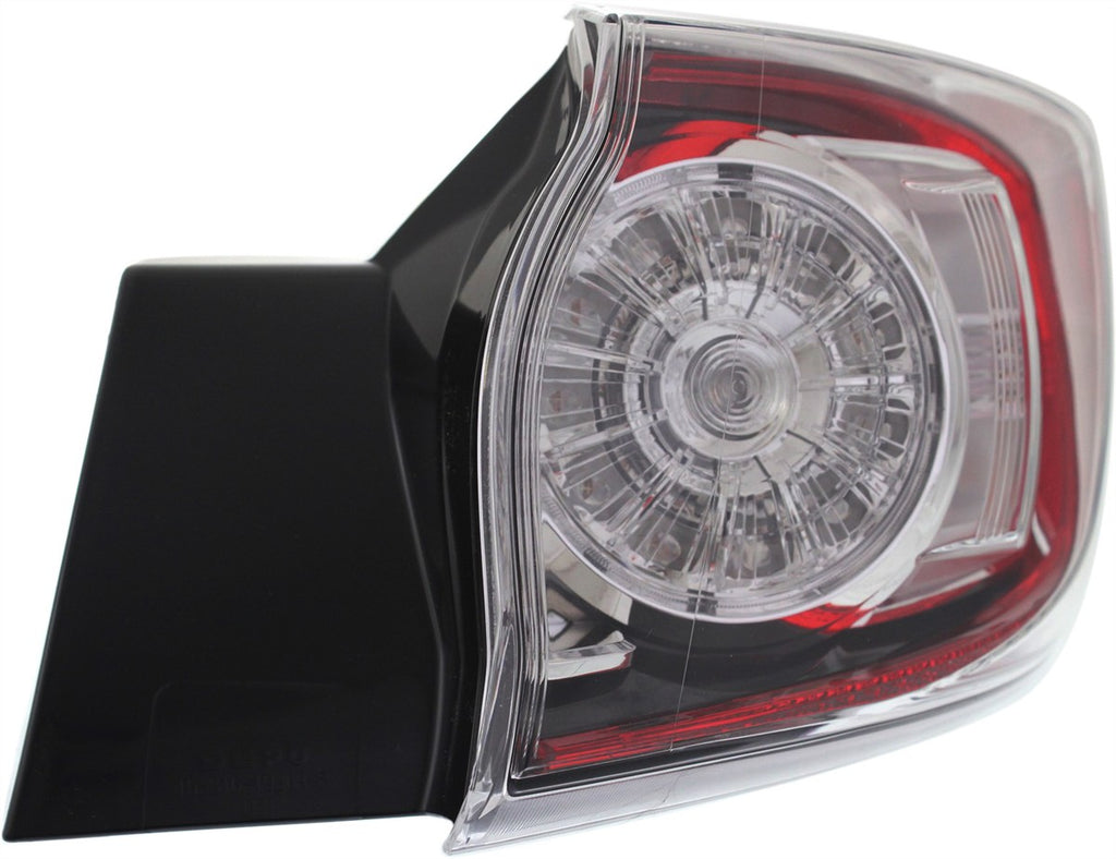 MAZDA 3 10-13 TAIL LAMP RH, Outer, Assembly, LED Type, Hatchback