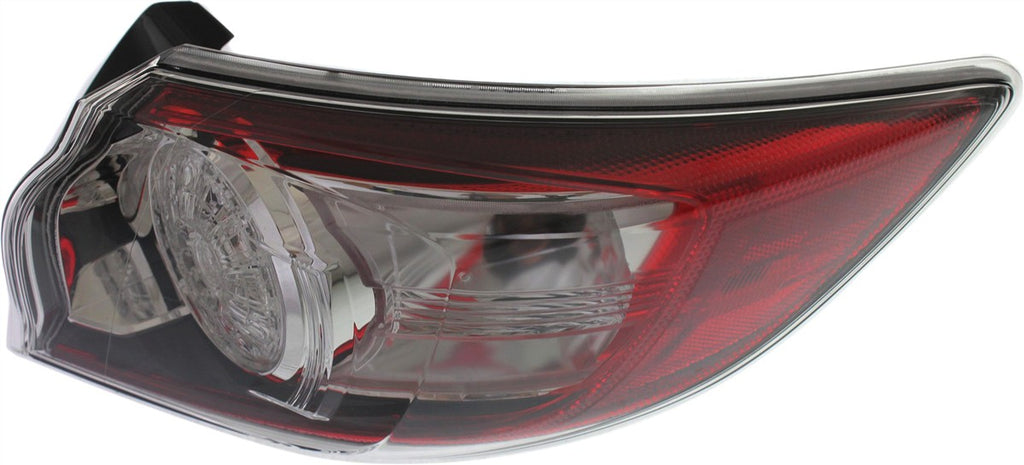 MAZDA 3 10-13 TAIL LAMP RH, Outer, Assembly, LED Type, Hatchback