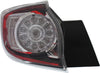 MAZDA 3 10-13 TAIL LAMP LH, Outer, Assembly, LED Type, Hatchback