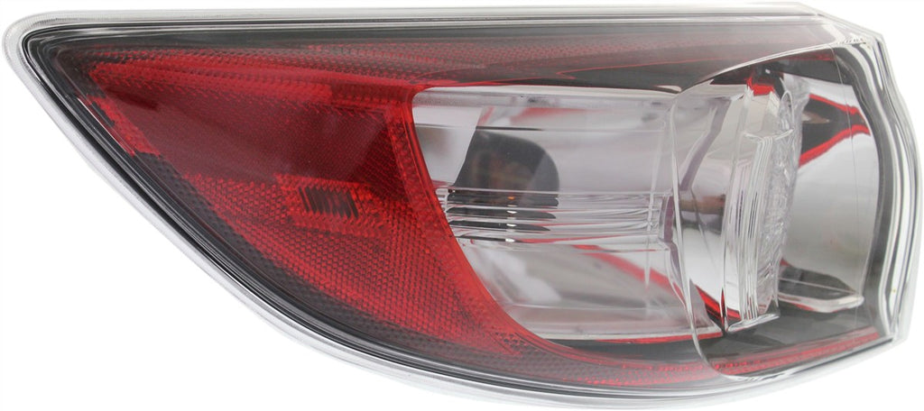 MAZDA 3 10-13 TAIL LAMP LH, Outer, Assembly, LED Type, Hatchback