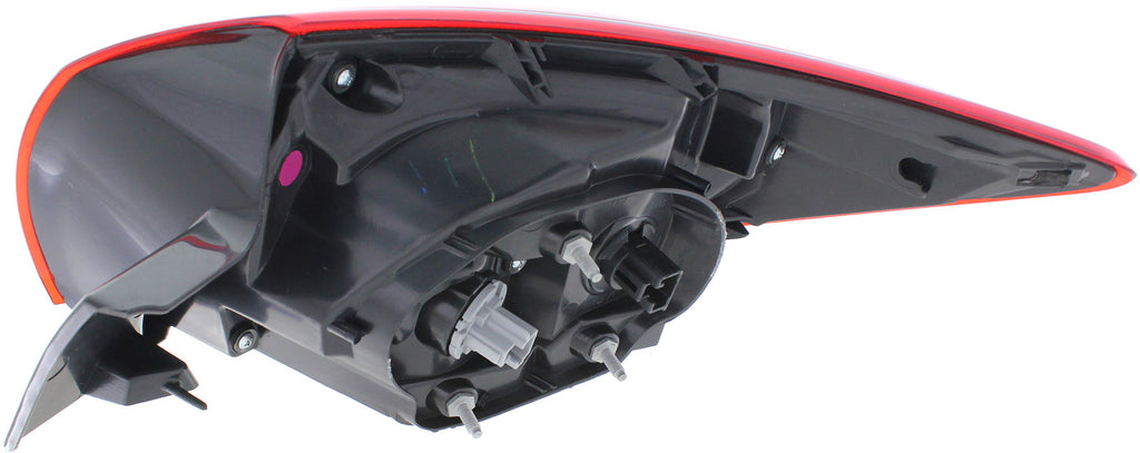 MAZDA 3 14-18 TAIL LAMP LH, Outer, Assembly, Halogen, Hatchback, (Mexico, 17-18)/Japan Built Vehicle - CAPA