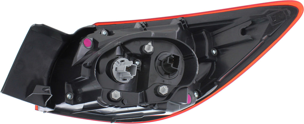 MAZDA 3 14-18 TAIL LAMP LH, Outer, Assembly, Halogen, Hatchback, (Mexico, 17-18)/Japan Built Vehicle - CAPA