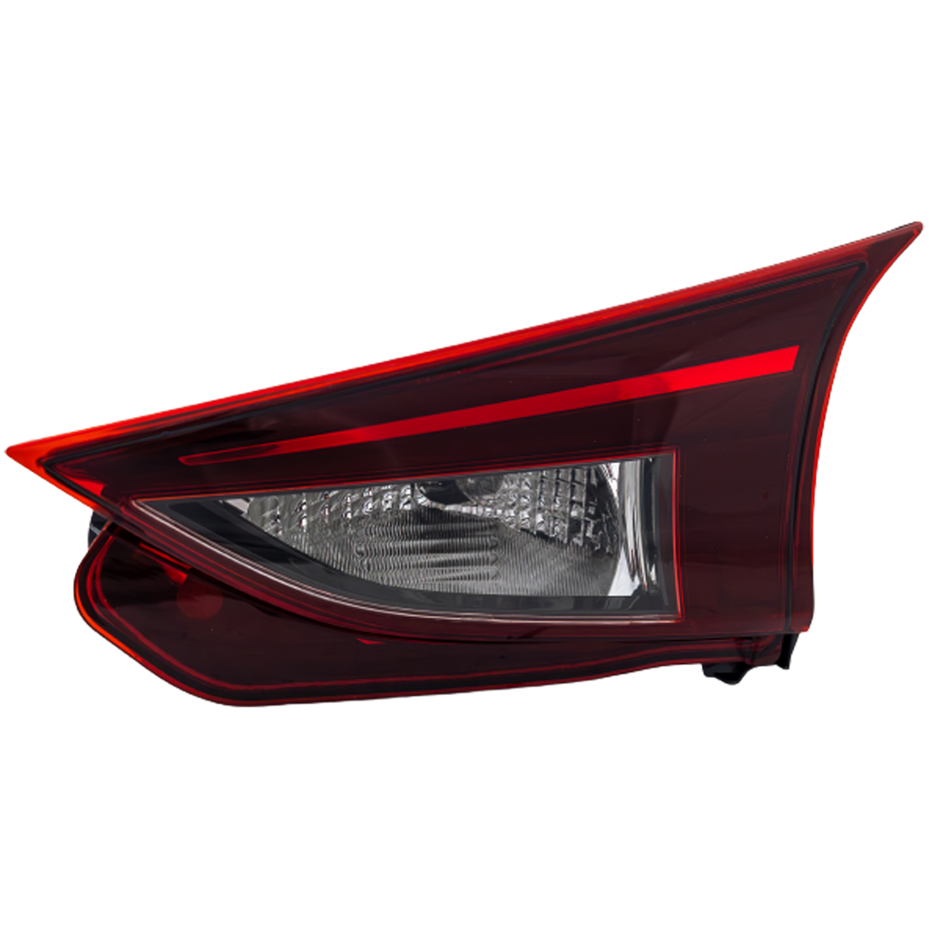 MAZDA 3 14-18 TAIL LAMP RH, Inner, Assembly, Halogen, Hatchback, (Mexico, 17-18)/Japan Built Vehicle - CAPA