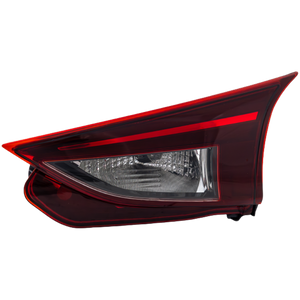 MAZDA 3 14-18 TAIL LAMP RH, Inner, Assembly, Halogen, Hatchback, (Mexico, 17-18)/Japan Built Vehicle - CAPA