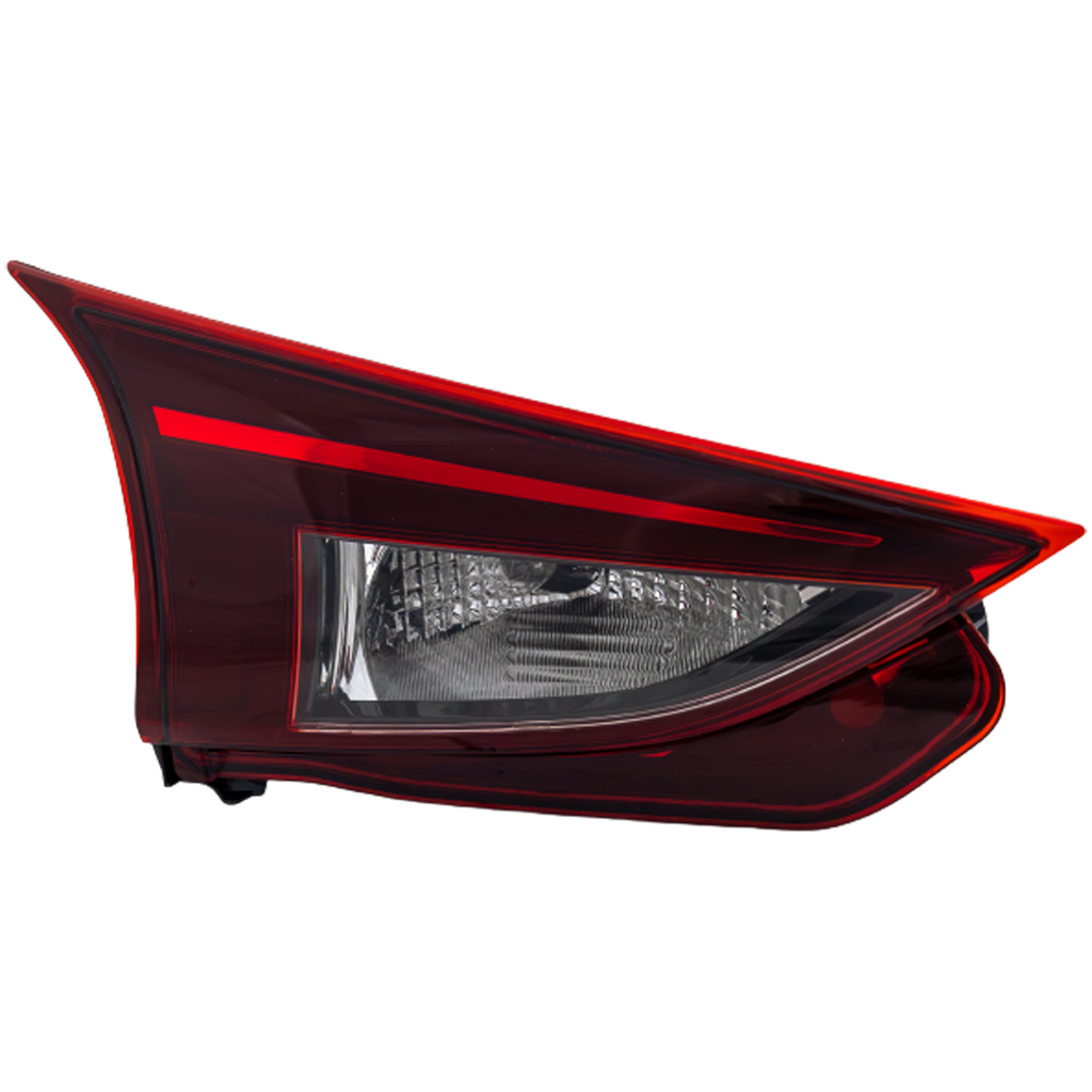 MAZDA 3 14-18 TAIL LAMP LH, Inner, Assembly, Halogen, Hatchback, (Mexico, 17-18)/Japan Built Vehicle - CAPA
