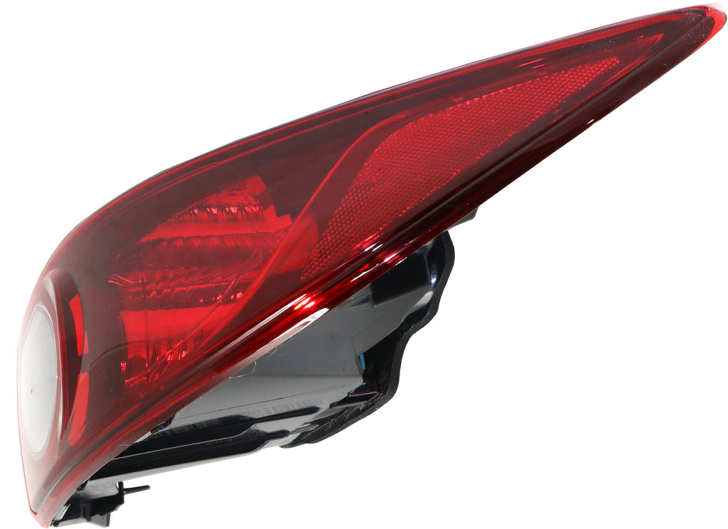 MAZDA 3 14-18 TAIL LAMP RH, Outer, Assembly, Halogen, Sedan, (Mexico, 16-18)/Japan Built Vehicle - CAPA
