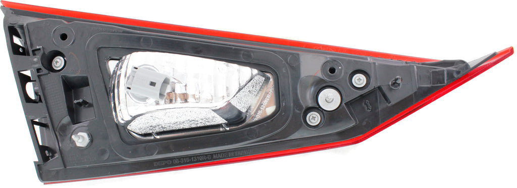 MAZDA 3 14-18 TAIL LAMP RH, Inner, Assembly, Halogen, Sedan, (Mexico, 16-18)/Japan Built Vehicle - CAPA