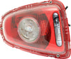 COOPER 07-10 TAIL LAMP RH, Assy, White Turn Indicator, Hatchback/(Convertible 09-10, Clear Lens)