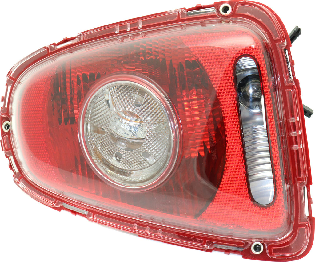 COOPER 07-10 TAIL LAMP RH, Assy, White Turn Indicator, Hatchback/(Convertible 09-10, Clear Lens)