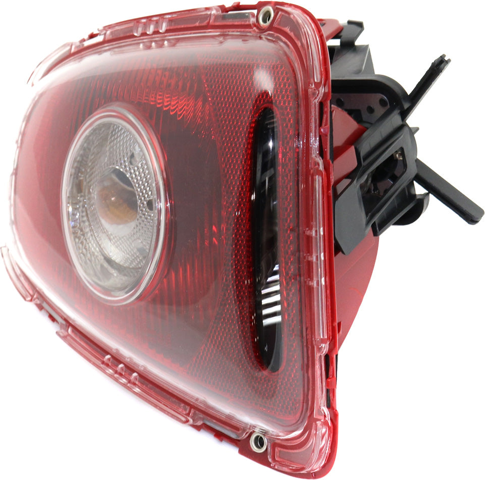 COOPER 07-10 TAIL LAMP RH, Assy, White Turn Indicator, Hatchback/(Convertible 09-10, Clear Lens)