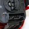 COOPER 07-10 TAIL LAMP RH, Assy, White Turn Indicator, Hatchback/(Convertible 09-10, Clear Lens)