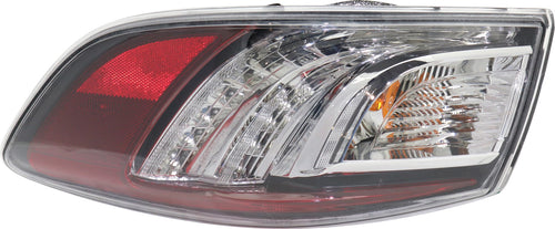 MAZDA 3 10-13 TAIL LAMP RH, Outer, Assembly, LED Type, Sedan